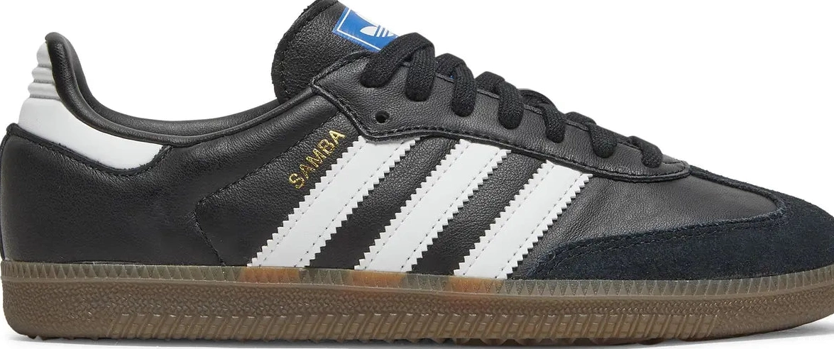 'Black adidas OG Gum' Samba 0817
